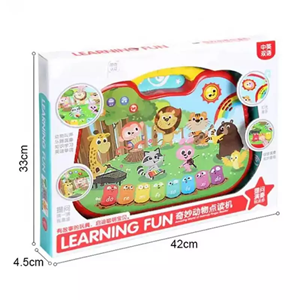 اسباب بازی تبلت موزیکال حیوانات LEARNING FUN AMAZING WORLD OF ANIMALS FINGER READER_اسباب بازی